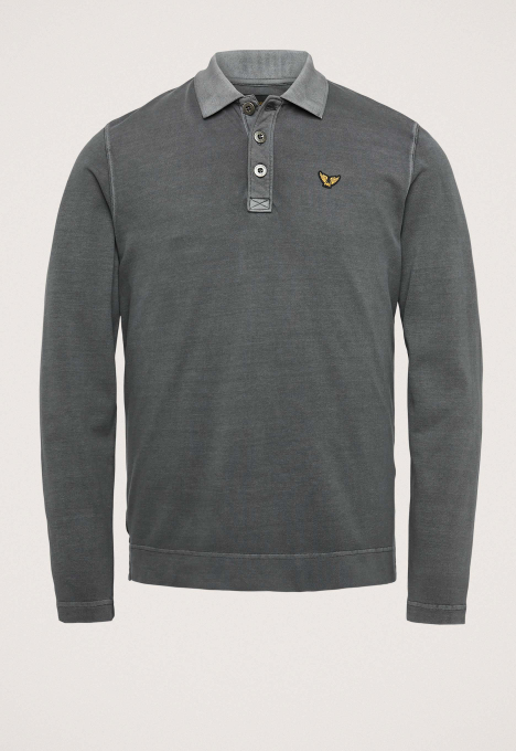 Long Sleeve Pique Garment T-shirt