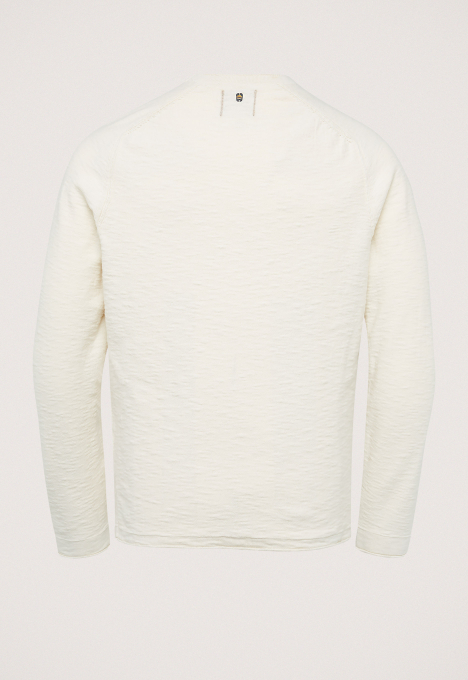 R-neck Linen Trui