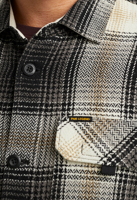 Heavy Flanel Yarndyed Overshirt