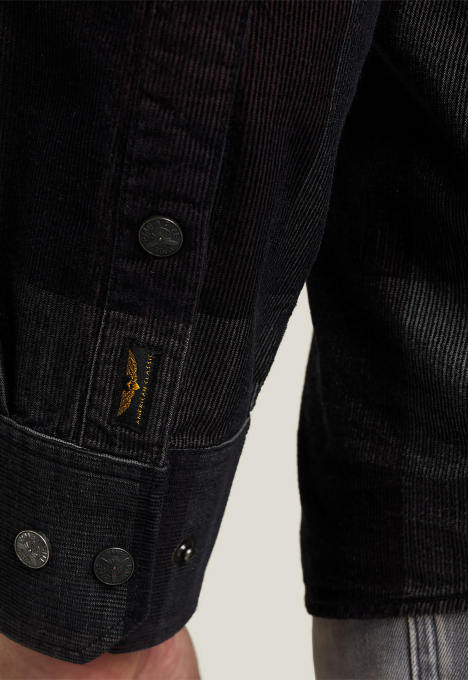Fine Corduroy Yarndyed Overhemd