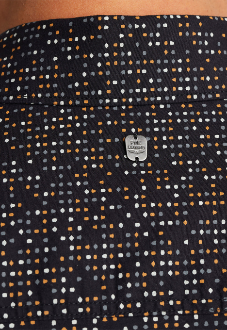 Print On Poplin Stretch Overhemd