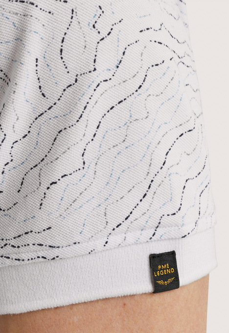 All-over Piqué Polo
