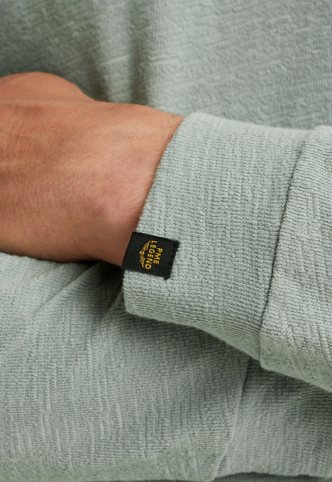 Jacquard Longsleeve Polo
