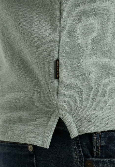 Jacquard Longsleeve Polo