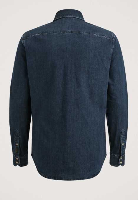 Blue Denim Overhemd