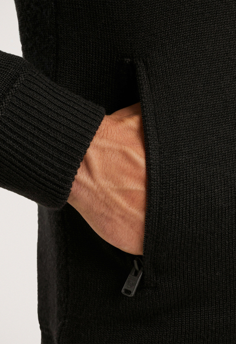 Heavy Knit Zip Vest