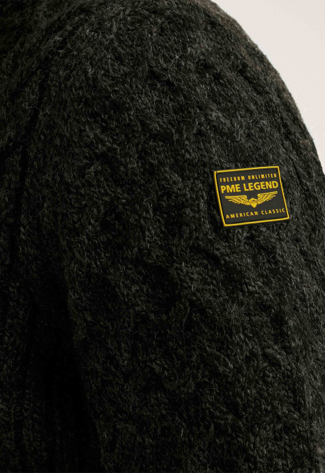Heavy Knit Zip Vest