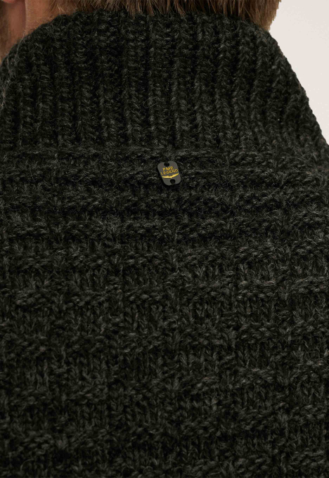 Heavy Knit Zip Vest