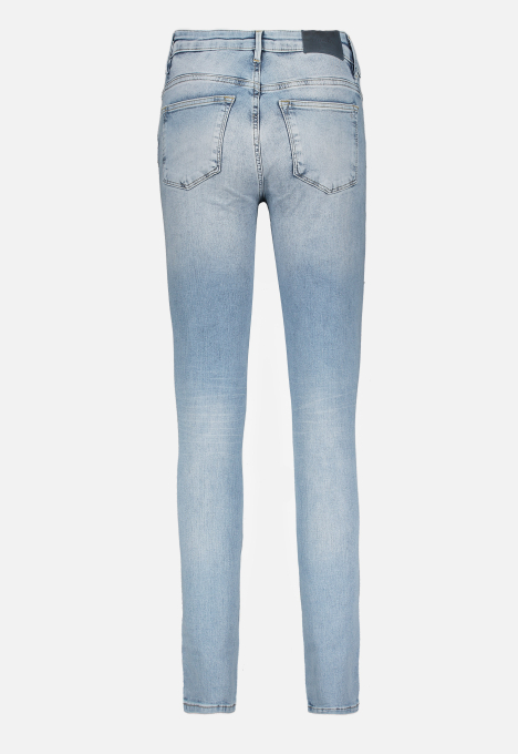 Cassy Mid Waist Skinny Jeans