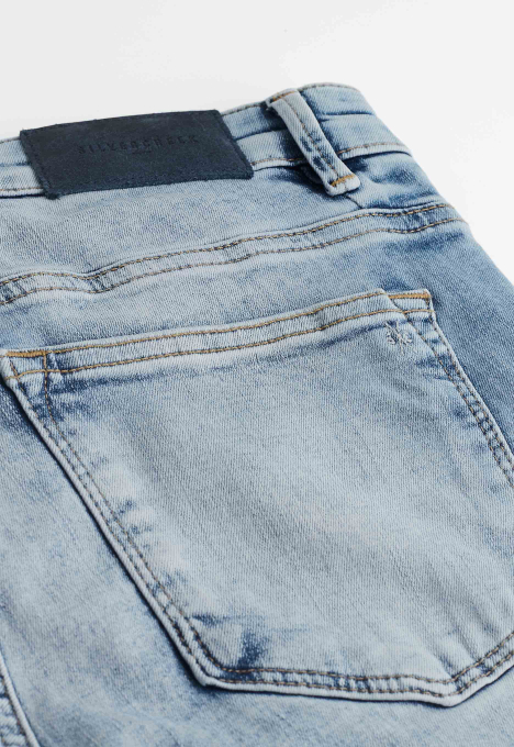 Cassy Mid Waist Skinny Jeans