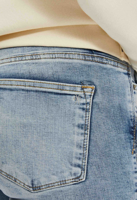 Cassy Mid Waist Skinny Jeans