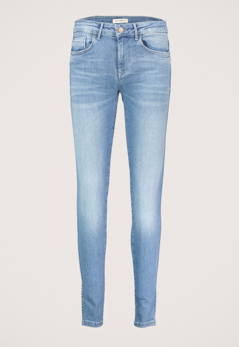 Cassy Mid Waist Skinny Jeans