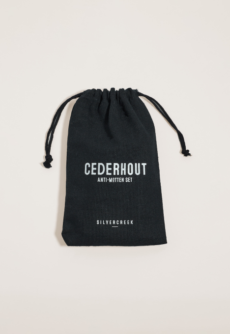 Cederhout anti-mot kledingringen 6 st.