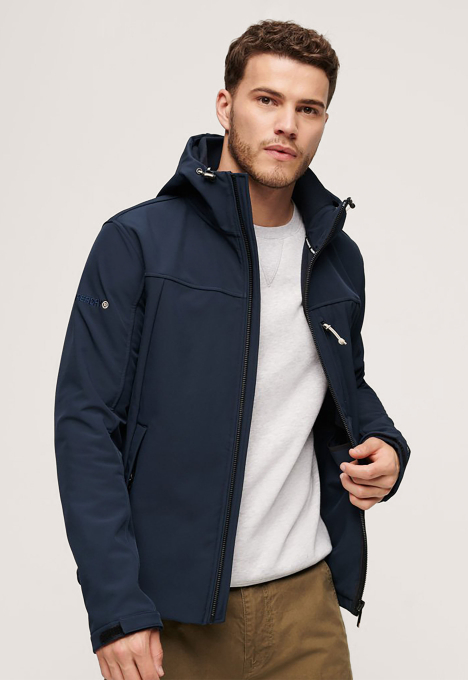 Hooded Soft Shell Jas
