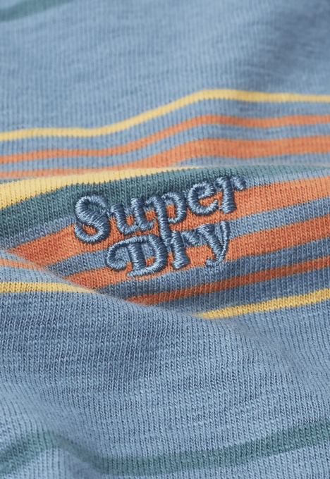 Vintage Textured Stripe T-shirt 
