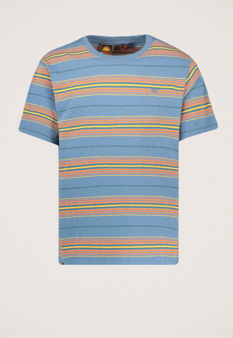 Vintage Textured Stripe T-shirt 