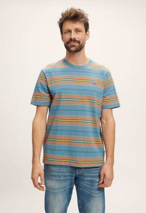 Vintage Textured Stripe T-shirt