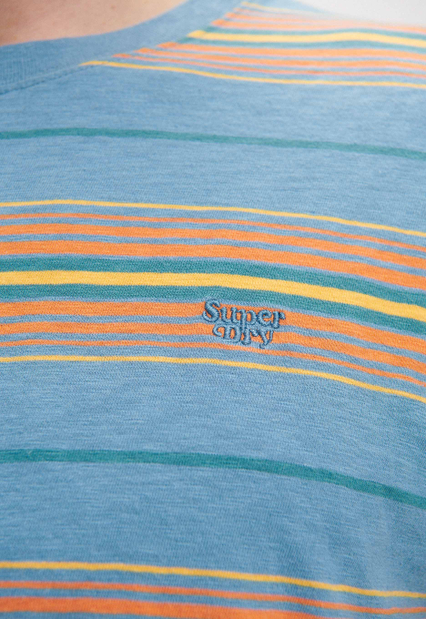 Vintage Textured Stripe T-shirt 