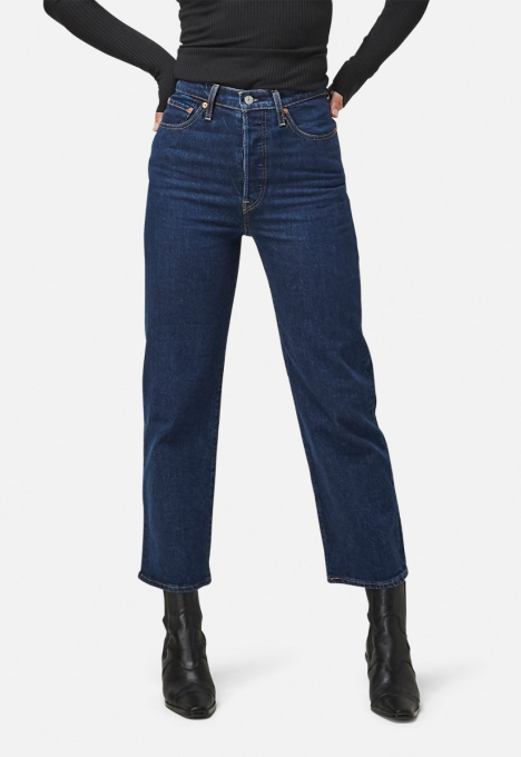 72693 Ribcage Straight Ankle Jeans 