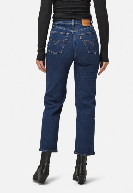 Ribcage Straight Ankle Jeans 