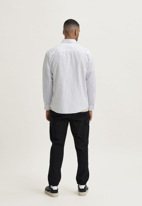 Slim New-Linen Overhemd