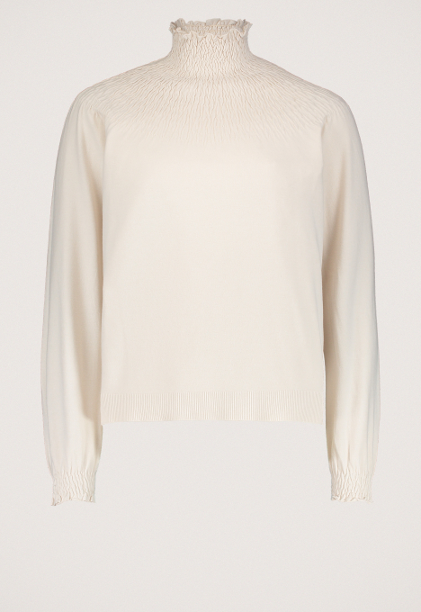 Smocked Sweater