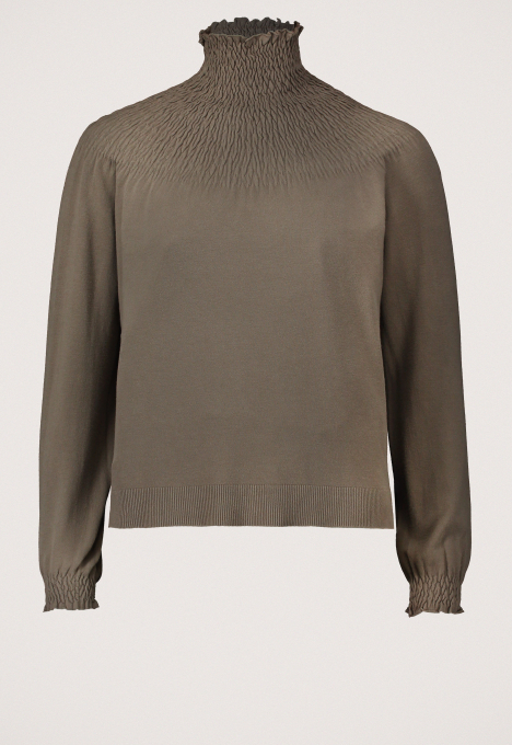 Smocked Sweater