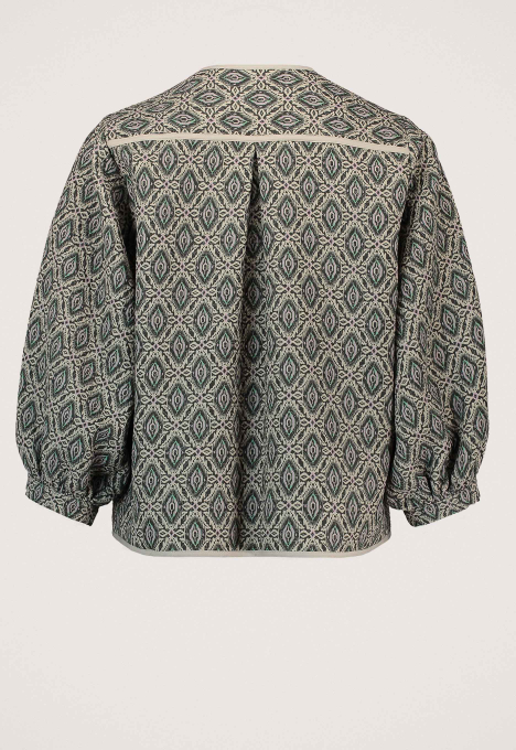 Jacquard Ikat Jacket 