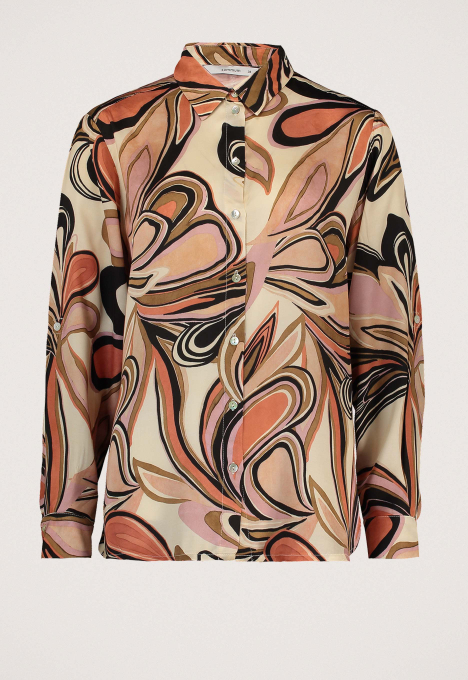 Painted Flower Blouse