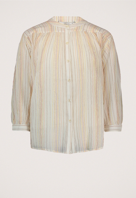 Lurex Multistripe Blouse