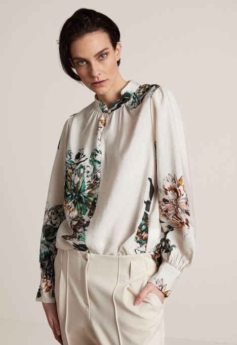 Allover Flower Blouse