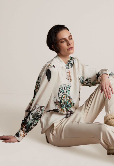 Allover Flower Blouse
