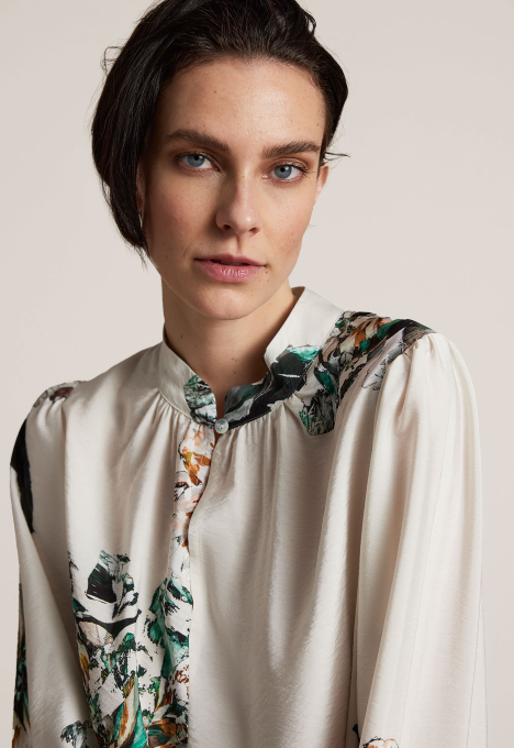 Allover Flower Blouse