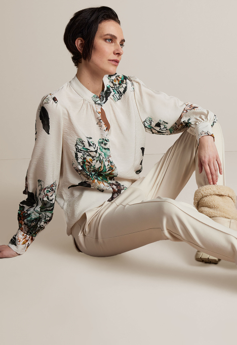 Allover Flower Blouse
