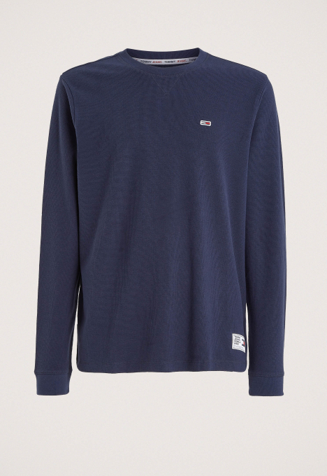 Waffle Snit Crew Sweater