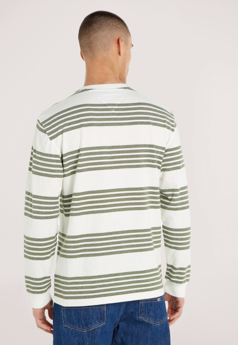 Textured Stripe Longsleeve