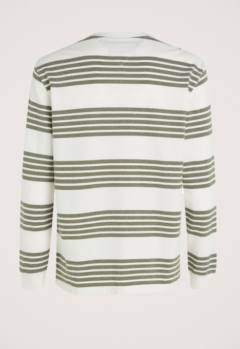Textured Stripe Longsleeve