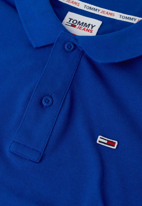 Slim Placket Polo