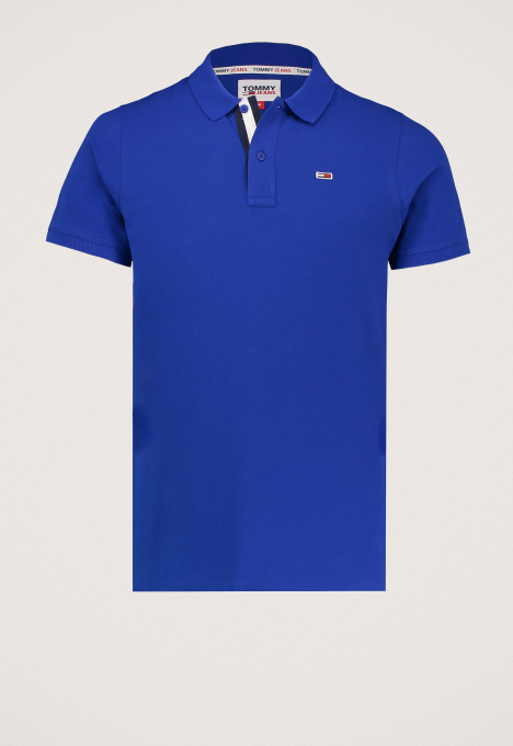 Slim Placket Polo