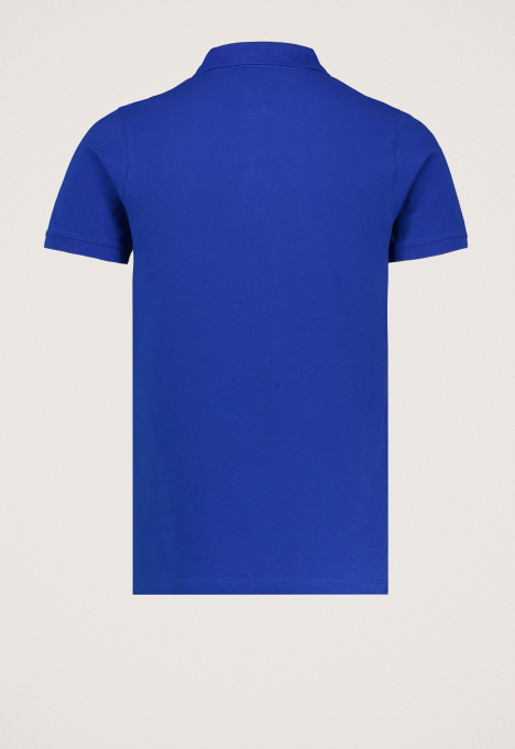 Slim Placket Polo