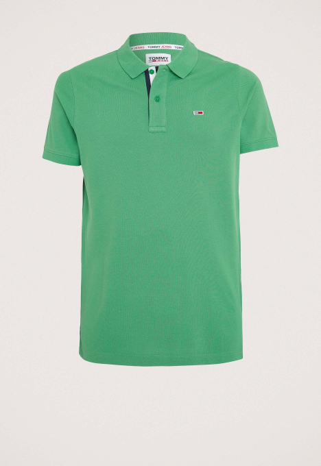 Slim Placket Polo