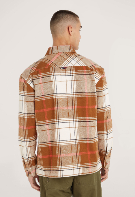 Brushed Check Overshirt