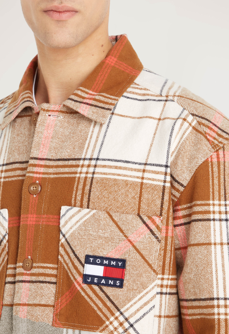 Brushed Check Overshirt