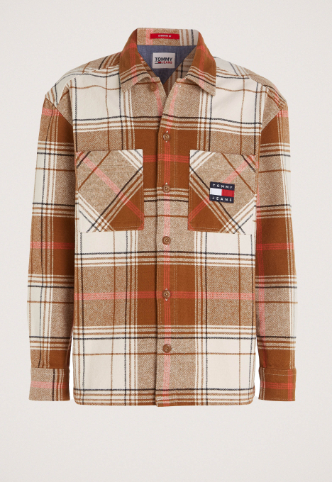 Brushed Check Overshirt