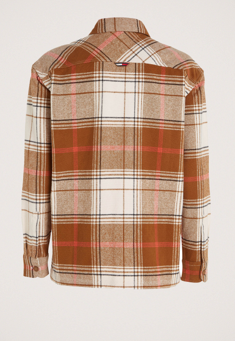 Brushed Check Overshirt