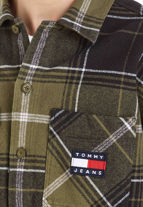 Brushed Check Overshirt