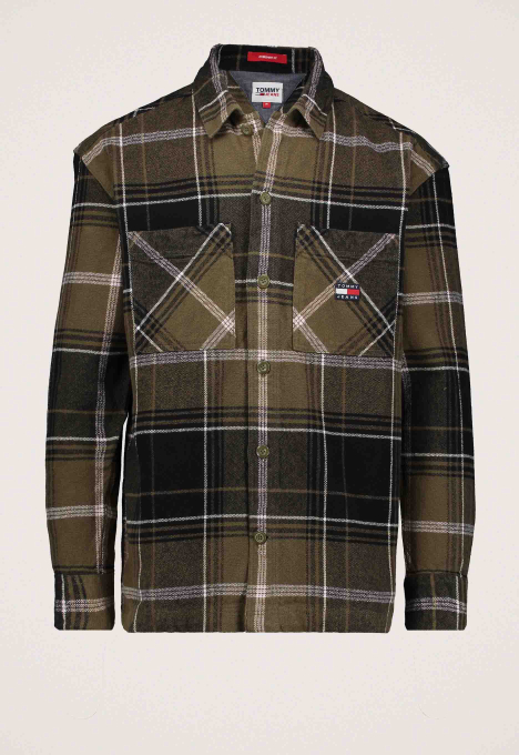 Brushed Check Overshirt