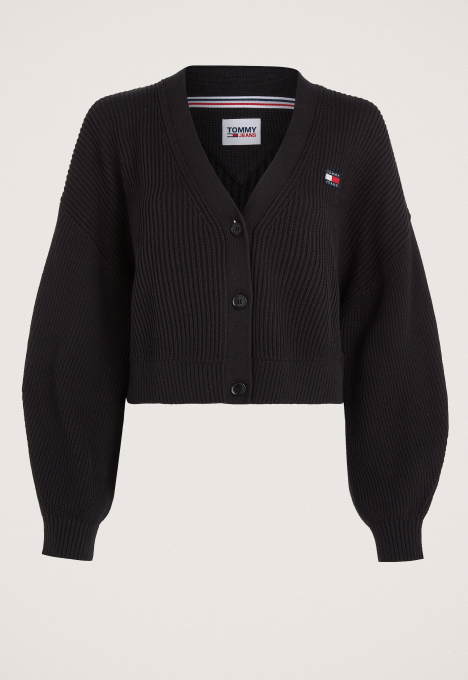 Essential Badge Cardigan Vest