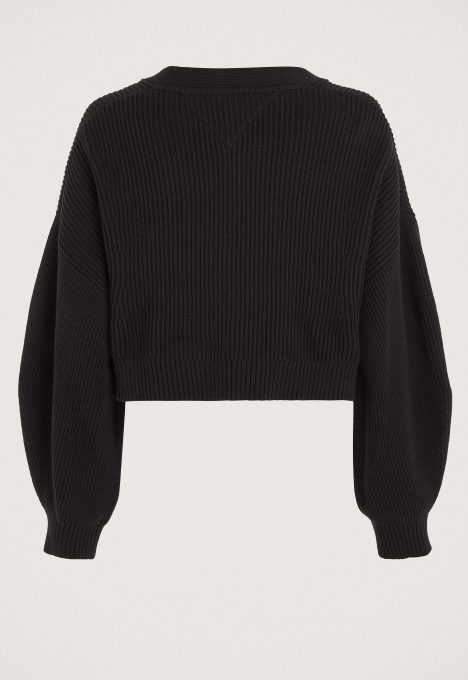 Essential Badge Cardigan Vest
