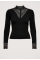 Tilde High Neck Lace Top 